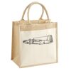 Pocket Jute Midi Tote Thumbnail