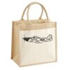 Pocket Jute Midi Tote Thumbnail