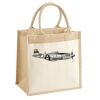 Pocket Jute Midi Tote Thumbnail