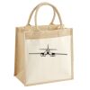 Pocket Jute Midi Tote Thumbnail