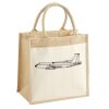 Pocket Jute Midi Tote Thumbnail