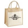 Pocket Jute Midi Tote Thumbnail