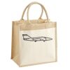 Pocket Jute Midi Tote Thumbnail
