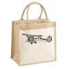Pocket Jute Midi Tote Thumbnail