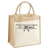 Pocket Jute Midi Tote Thumbnail