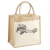 Pocket Jute Midi Tote Thumbnail