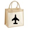 Pocket Jute Midi Tote Thumbnail