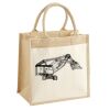 Pocket Jute Midi Tote Thumbnail