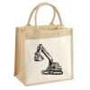 Pocket Jute Midi Tote Thumbnail