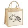 Pocket Jute Midi Tote Thumbnail
