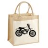 Pocket Jute Midi Tote Thumbnail