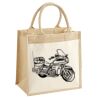 Pocket Jute Midi Tote Thumbnail