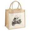 Pocket Jute Midi Tote Thumbnail
