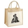 Pocket Jute Midi Tote Thumbnail
