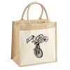 Pocket Jute Midi Tote Thumbnail