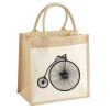 Pocket Jute Midi Tote Thumbnail