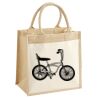 Pocket Jute Midi Tote Thumbnail