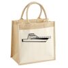 Pocket Jute Midi Tote Thumbnail