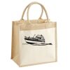 Pocket Jute Midi Tote Thumbnail
