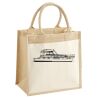 Pocket Jute Midi Tote Thumbnail