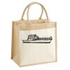 Pocket Jute Midi Tote Thumbnail