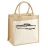 Pocket Jute Midi Tote Thumbnail