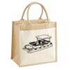 Pocket Jute Midi Tote Thumbnail