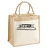Pocket Jute Midi Tote Thumbnail