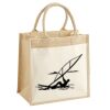 Pocket Jute Midi Tote Thumbnail