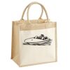 Pocket Jute Midi Tote Thumbnail