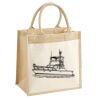 Pocket Jute Midi Tote Thumbnail