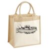 Pocket Jute Midi Tote Thumbnail
