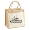 Pocket Jute Midi Tote Thumbnail