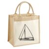 Pocket Jute Midi Tote Thumbnail