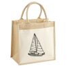 Pocket Jute Midi Tote Thumbnail