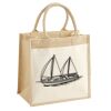 Pocket Jute Midi Tote Thumbnail