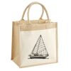 Pocket Jute Midi Tote Thumbnail