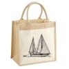 Pocket Jute Midi Tote Thumbnail