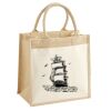 Pocket Jute Midi Tote Thumbnail
