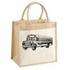 Pocket Jute Midi Tote Thumbnail