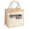 Pocket Jute Midi Tote Thumbnail