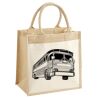Pocket Jute Midi Tote Thumbnail