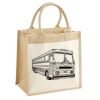 Pocket Jute Midi Tote Thumbnail