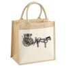 Pocket Jute Midi Tote Thumbnail