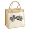 Pocket Jute Midi Tote Thumbnail
