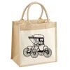 Pocket Jute Midi Tote Thumbnail