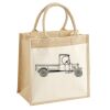 Pocket Jute Midi Tote Thumbnail