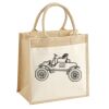 Pocket Jute Midi Tote Thumbnail