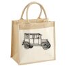 Pocket Jute Midi Tote Thumbnail