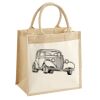 Pocket Jute Midi Tote Thumbnail